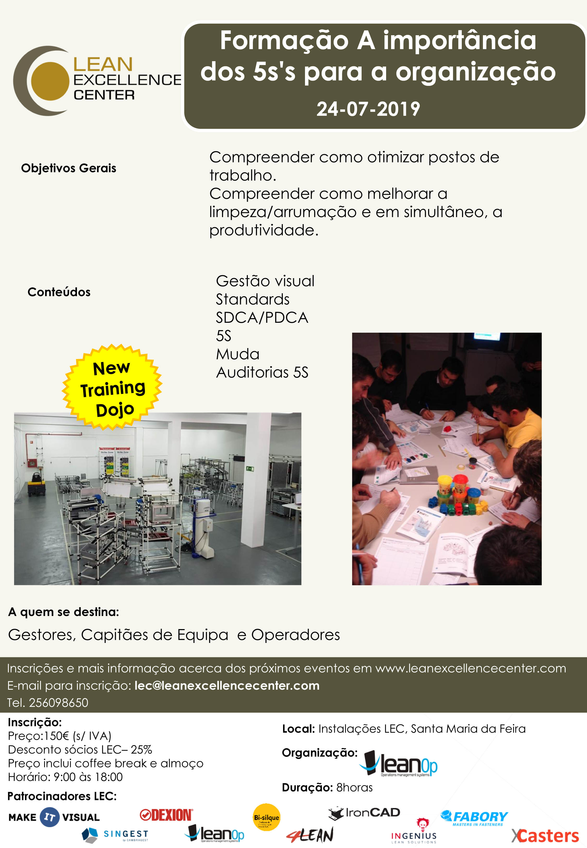 Formação A importância dos 5s's para a organização